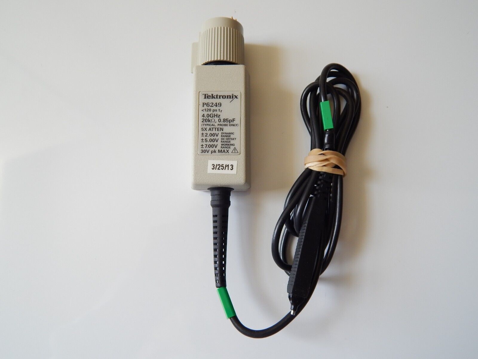 Tektronix P6249 4GHz, 5x Active Probe, 20 kΩ, 1.0pF, 2 in stock Tektronix P6249 4GHz, 5x Active Probe, 20 kΩ, 1.0pF, 2 in stock